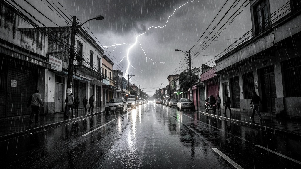 Inamhi advierte lluvias fuertes y tormentas eléctricas para este 8 de octubre