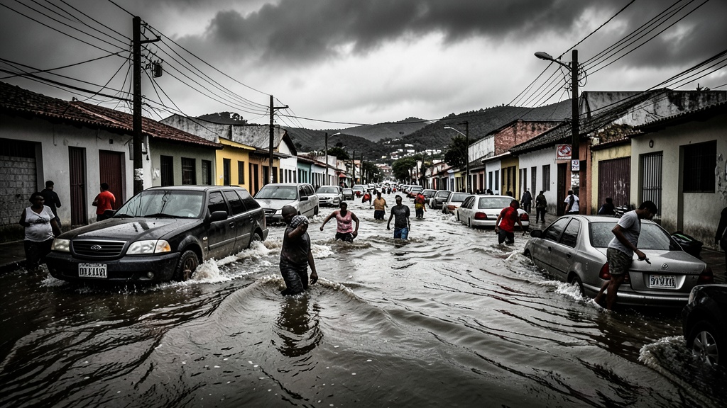 Seis ríos desbordados por lluvias intensas y alerta elevada en Esmeraldas
