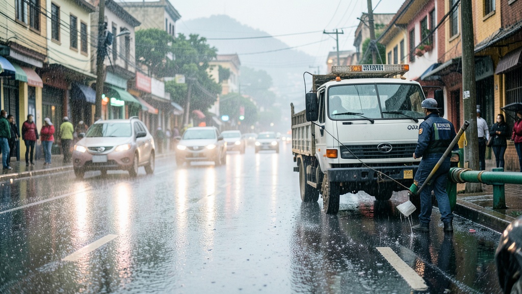 Epmaps monitorea 146 captaciones en Quito ante el riesgo de lluvias