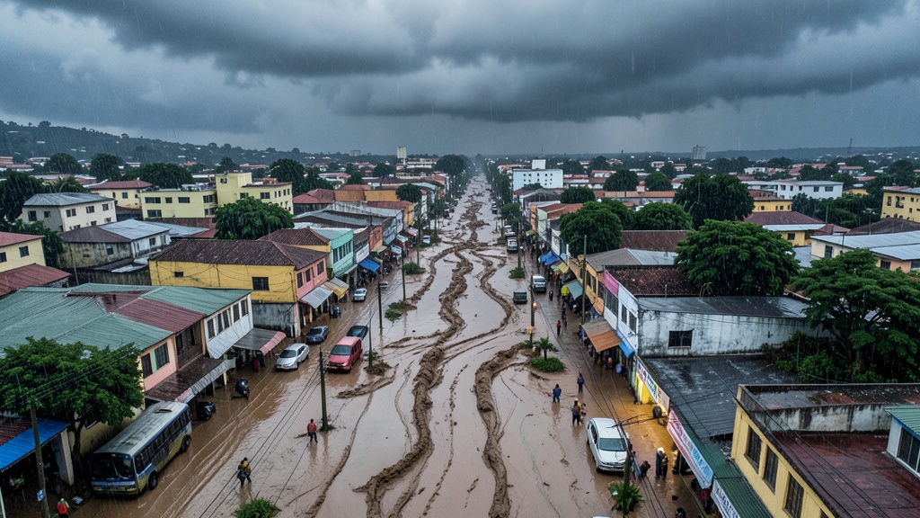 Alerta roja por El Niño: 18 eventos de inundaciones y hundimientos en cinco días