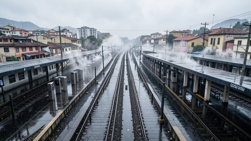 Metro de Quito reanuda servicio en seis estaciones tras cierre por lluvia intensa