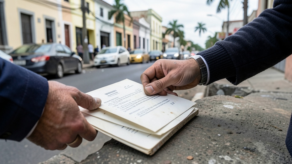 Alerta por cartucho encontrado en sobre de docente en Pasaje