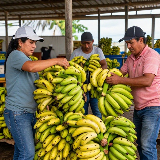 Exportaciones bananeras crecen 8,3% pese a alerta de El Niño