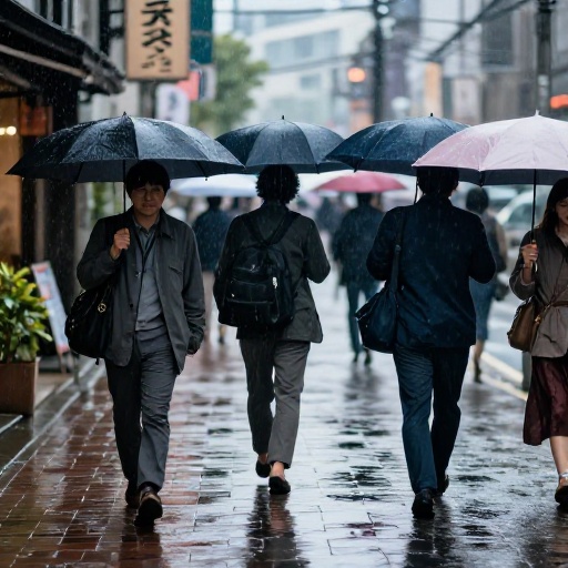 Nagoya (Japón) emite alerta de emergencia por intensas lluvias
