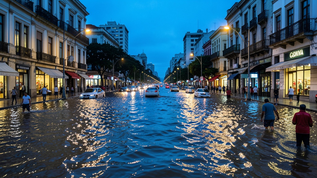 Inundaciones en Guayaquil: Pascuales y avenidas principales afectadas por lluvias del 2 de octubre