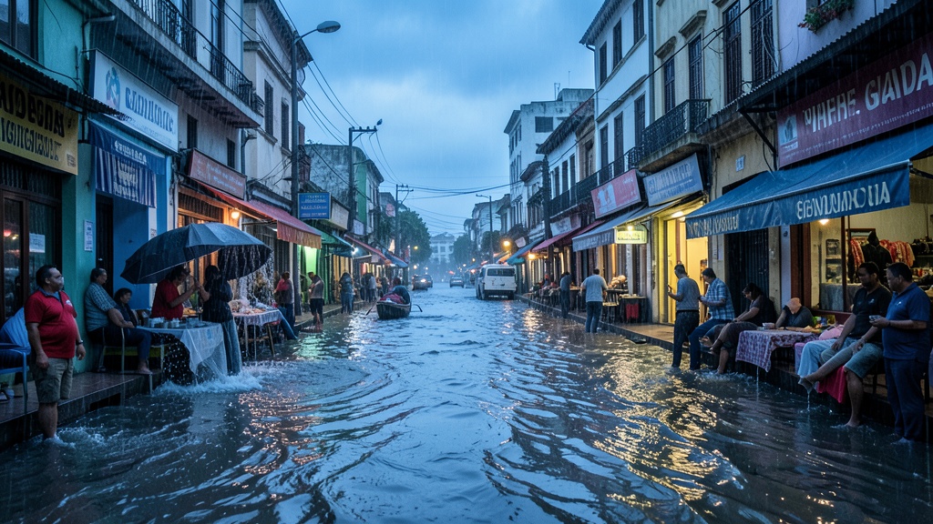 El Niño activo: Ecuador prevé lluvias intensas y crecidas de ríos en octubre