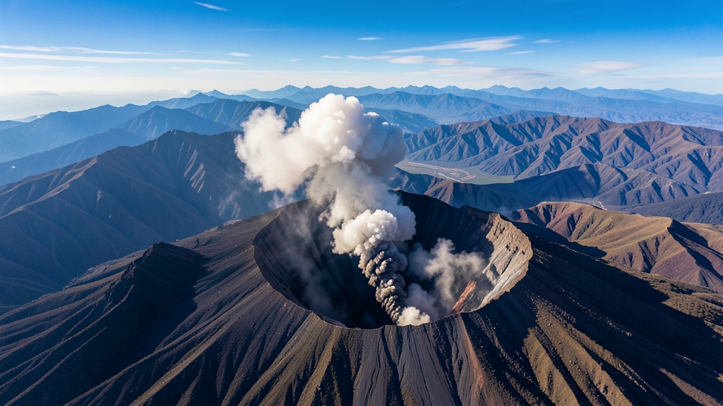 Ceniza del Sangay alcanzó 900 metros sobre el cráter este sábado