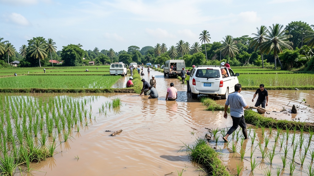 Cerca de 100 familias evacuadas por inundaciones en Balao