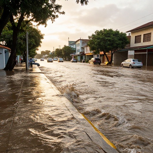 Inundaciones en Guayaquil: la coincidencia de lluvias y marea alta satura el drenaje