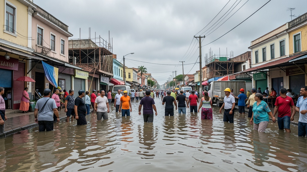 Reclamos por demoras en obras de Guayaquil se intensifican con lluvias