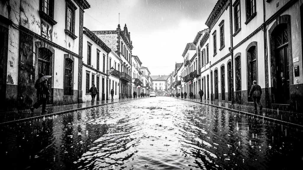 Intensa lluvia con granizo deja vías inundadas y vehículos varados en Quito