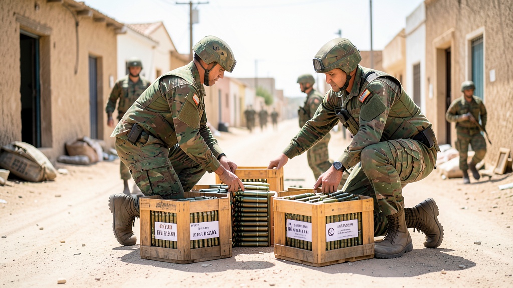 Fuerzas Armadas decomisan armas y explosivos en provincias con estado de excepción