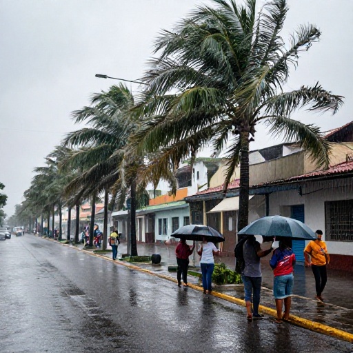 INAMHI advierte sobre tormentas y ráfagas de viento para este miércoles