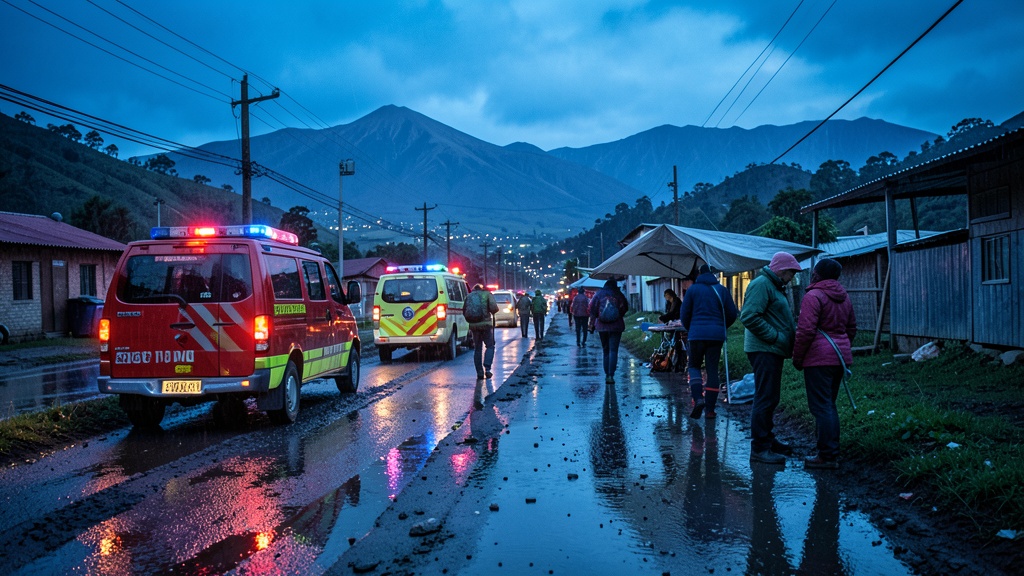 ECU 911 rescató a cinco personas extraviadas en Baños de Tungurahua