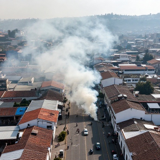 Incendios forestales en Quito mantienen a la ciudad bajo humo