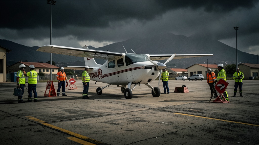 Accidente de avioneta en Cuenca activa el COE y cierra vías