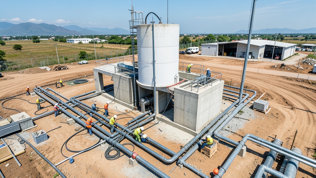 Puerto Santa Ana renueva sistemas de agua y alcantarillado con inversión de 7,1 millones