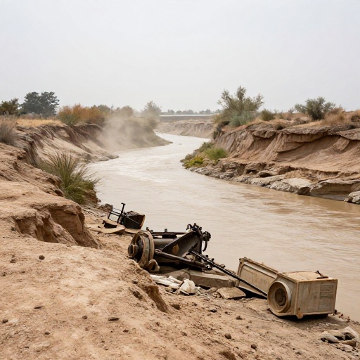 Prefectura de Los Ríos advierte que minería ilegal aumenta riesgo de inundaciones