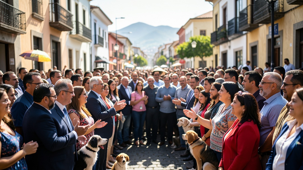 Miles de personas y sus mascotas se congregaron en Quito para la bendición