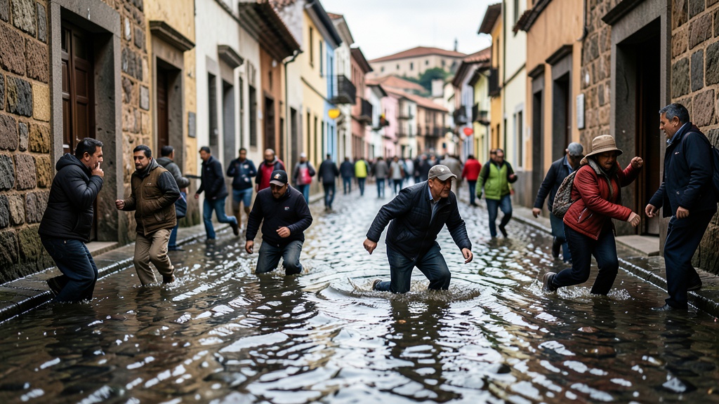 Fuertes lluvias y anegamientos afectan a Quito este domingo 27 de septiembre