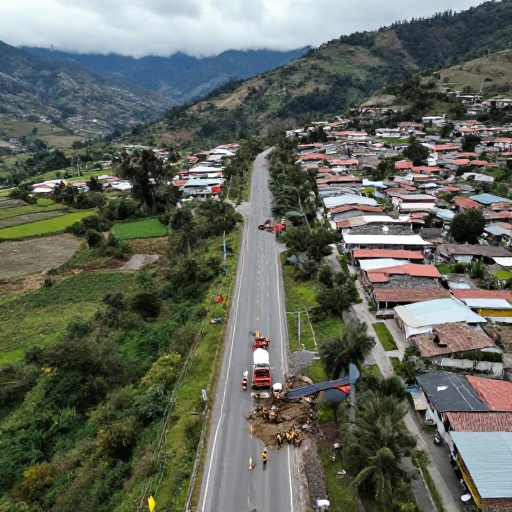 Fallece persona por deslizamiento en antigua carretera Ambato-Guaranda
