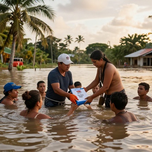 Inundaciones en Barinas afectan a 381 familias que reciben asistencia