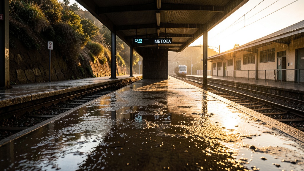 Evacuaron estación El Labrador del Metro de Quito por ingreso de agua