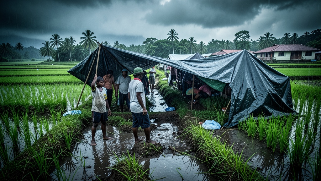 SNGR entrega asistencia humanitaria a familias afectadas por lluvias en nueve provincias