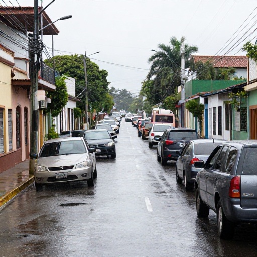 Lluvias en Guayaquil: agua ingresó a hogares de Sauces 6 y congestión vial