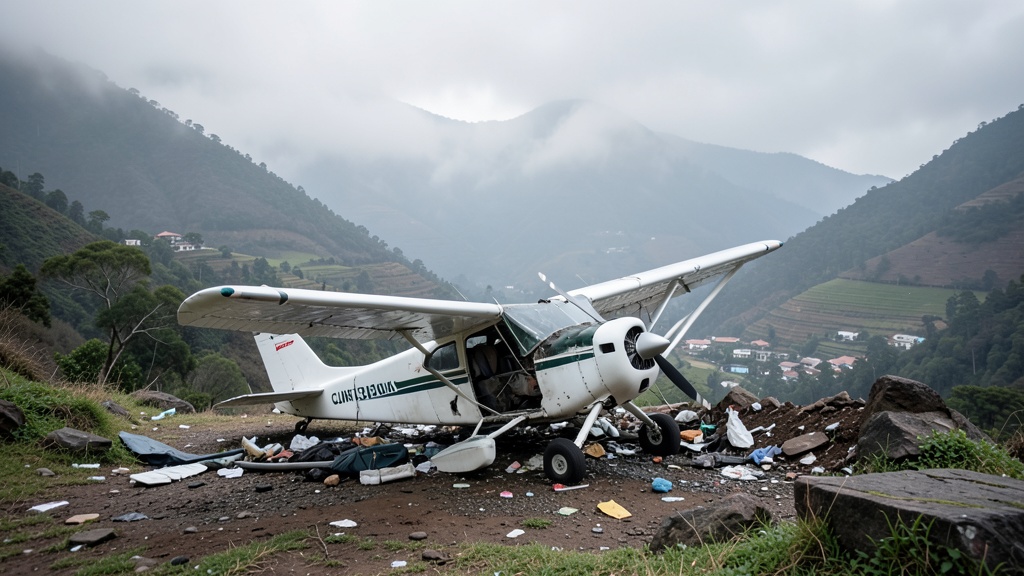 Accidente de avioneta en Cuenca: imágenes del ECU 911 muestran el momento exacto