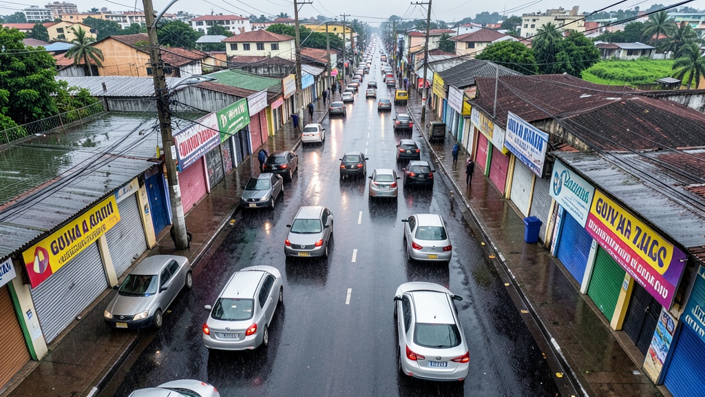 Cierres y restricciones viales por lluvias en Ecuador