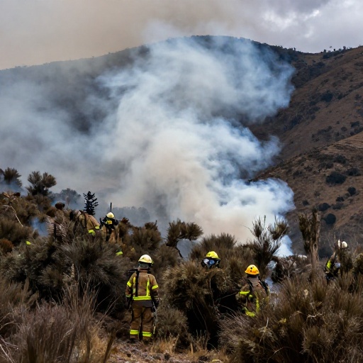 Incendios en Casitagua: 100 hectáreas afectadas y 7 denuncias penales
