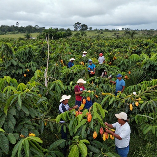 Caída del 55% en exportaciones de cacao y riesgos del Fenómeno El Niño