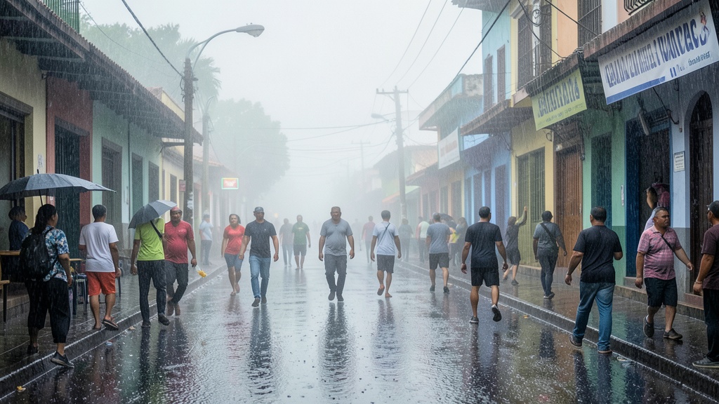 Lluvias y garúa: el clima como tema central en Ecuador