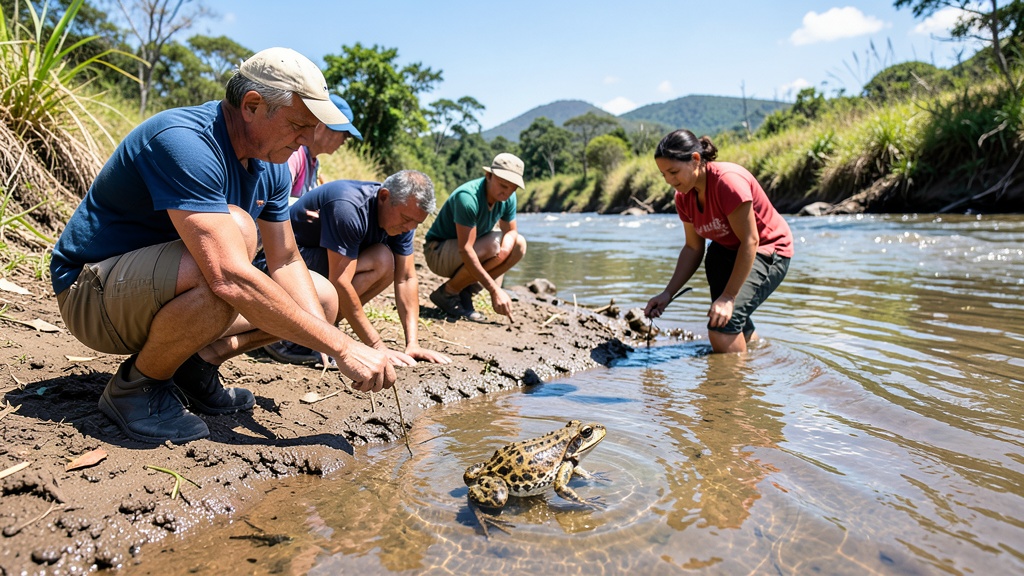 Hallan nueva especie de rana venenosa en cuenca del río Paute
