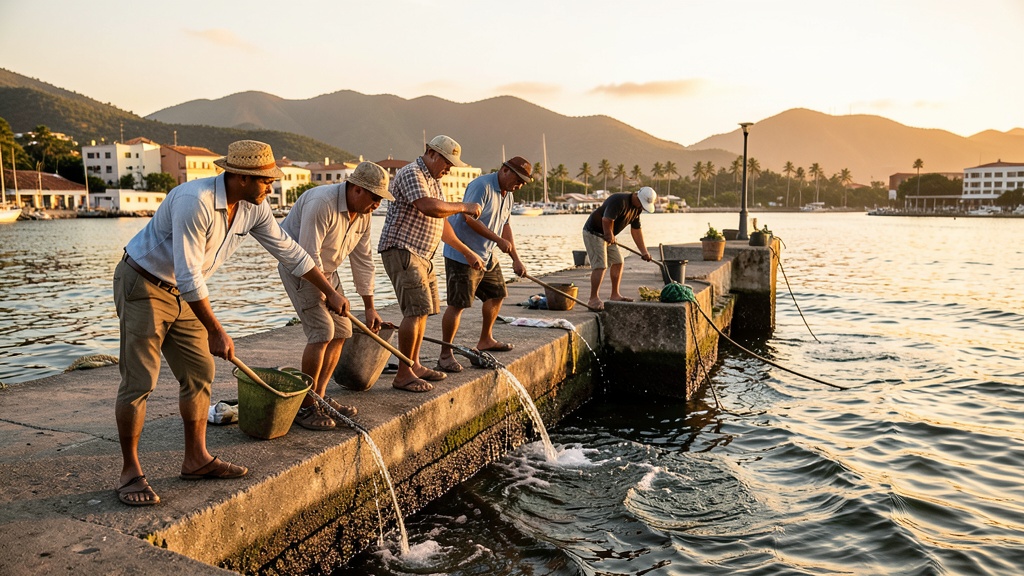Pescadores de Santa Elena y Manabí reportan agua caliente por El Niño