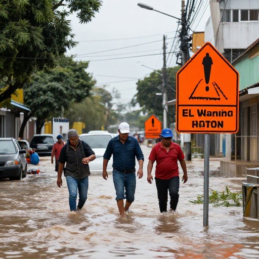 Alerta roja por El Niño: preparación ante lluvias intensas