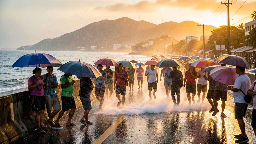 Inamhi alerta por fuertes lluvias en cinco provincias de la Costa este 3 de octubre