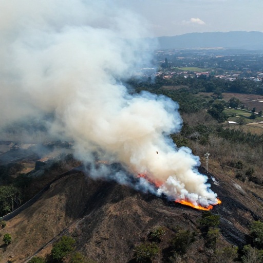 Incendio en La Vicentina deja 14 pacientes y un aprehendido