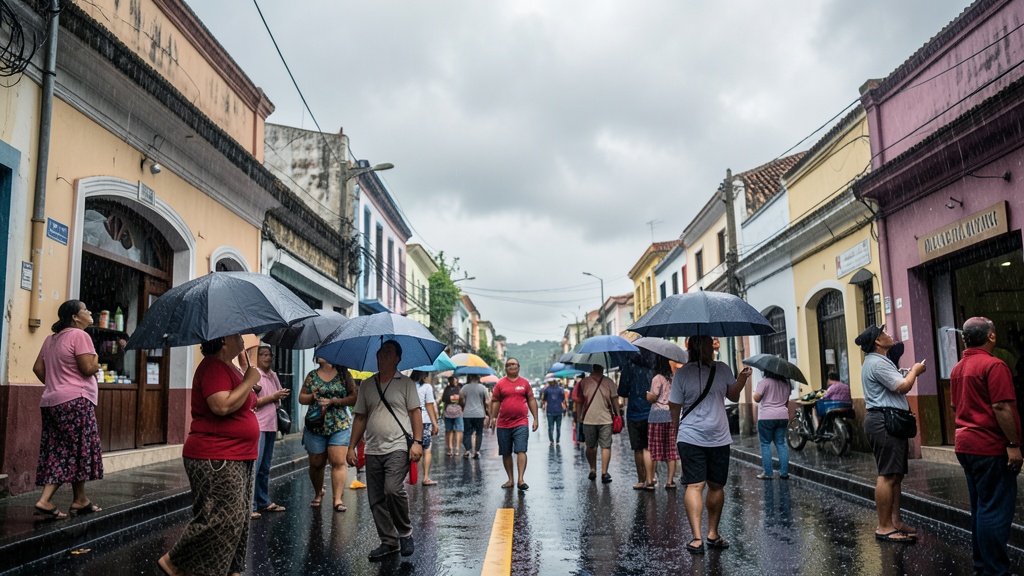 El Inamhi aclara: no 'prevee' lluvias intensas, sino que las prevé