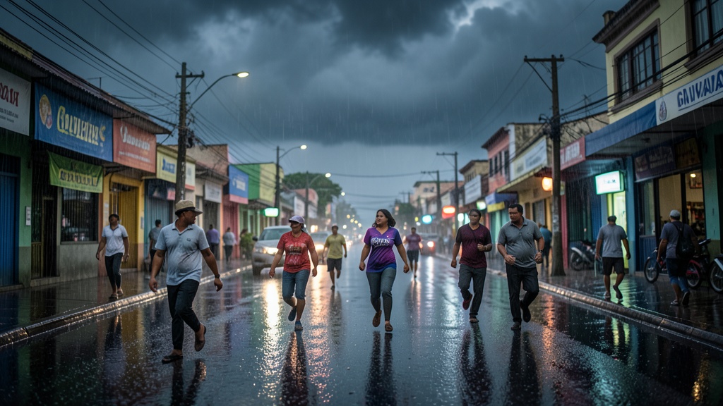 Inamhi advierte intensas lluvias y tormentas para el domingo 4 de octubre
