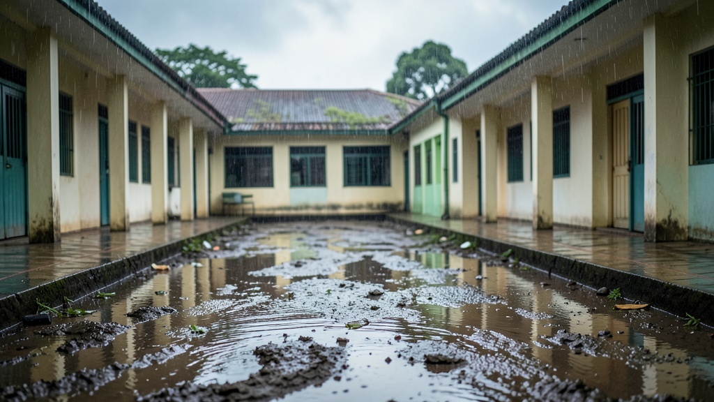 Alerta escolar en Guayas: 455 planteles priorizados por riesgo de inundación