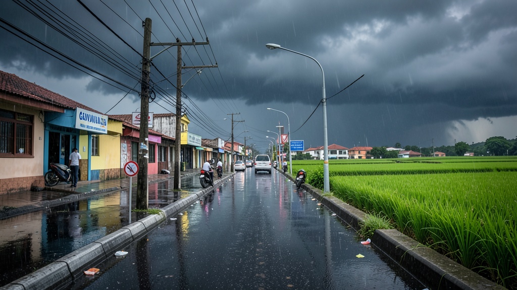 Advertencia del Inamhi: Lluvias y tormentas eléctricas en Costa y Amazonía hasta el domingo