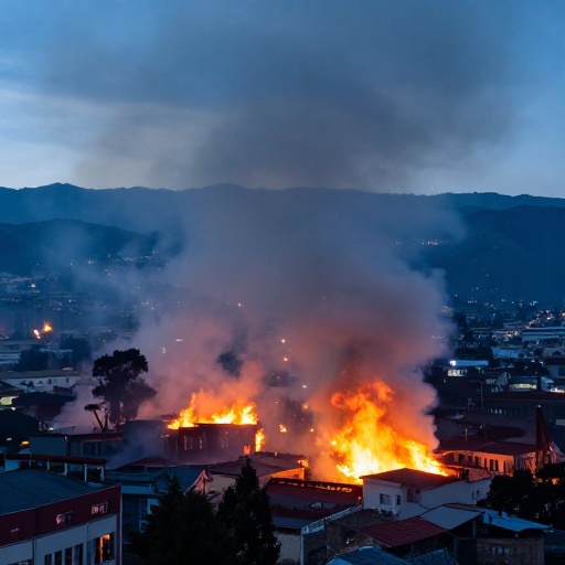 Incendio forestal en Casitagua: Bomberos de Quito trabajan por quinto día