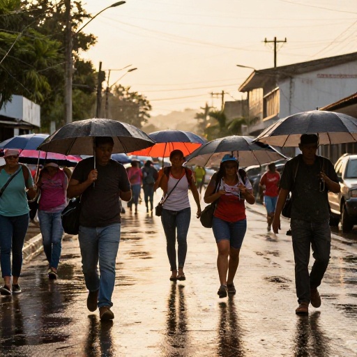 SNGR emite alerta por lluvias y vientos en Manabí y Esmeraldas hasta el 16 de septiembre