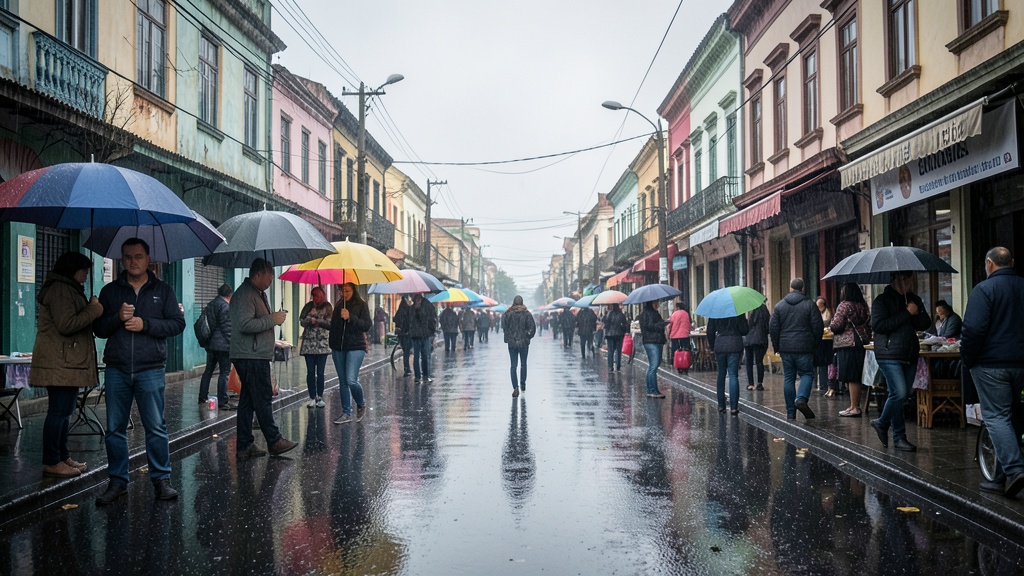 Inamhi emite advertencia meteorológica para el lunes 5 de octubre