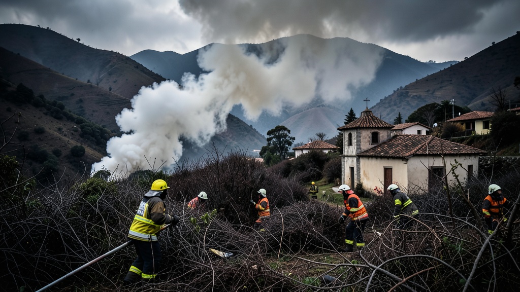 Fallece persona en incendio forestal en Sígsig, Azuay