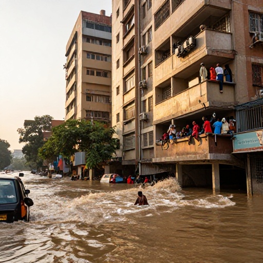 India registra inundaciones severas tras tragedia en Nepal