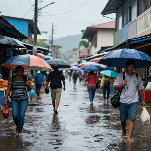 Informe oficial advierte sobre aumento de lluvias por El Niño en Manabí y Esmeraldas