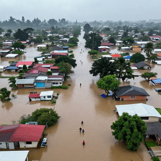 Desborde del río Sucio y lluvias dejan 600 afectados en Muisne